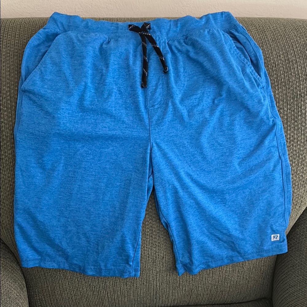 Runway Boys 16 Blue Athletic Shorts -Quick Dry and Moisture Wicking